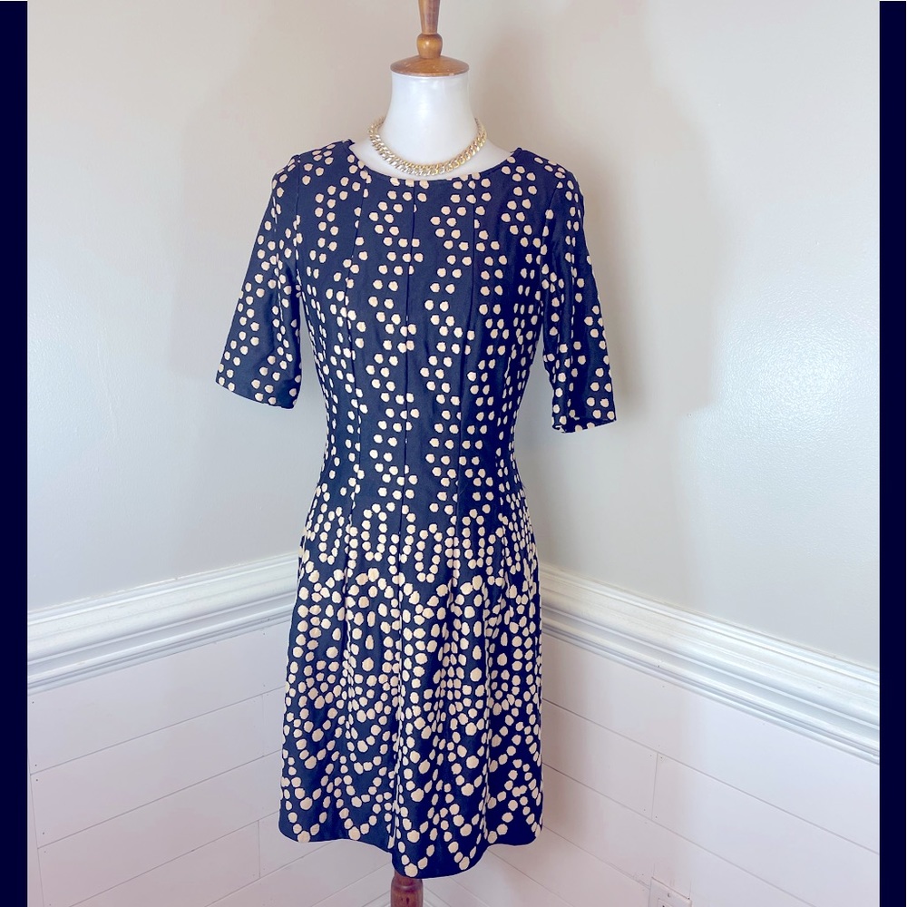 Gabby Skye Abstract Dot Print Dress 4 FREE SHIP